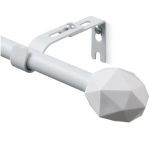 White Curtain Rod for Elegant Home Decor